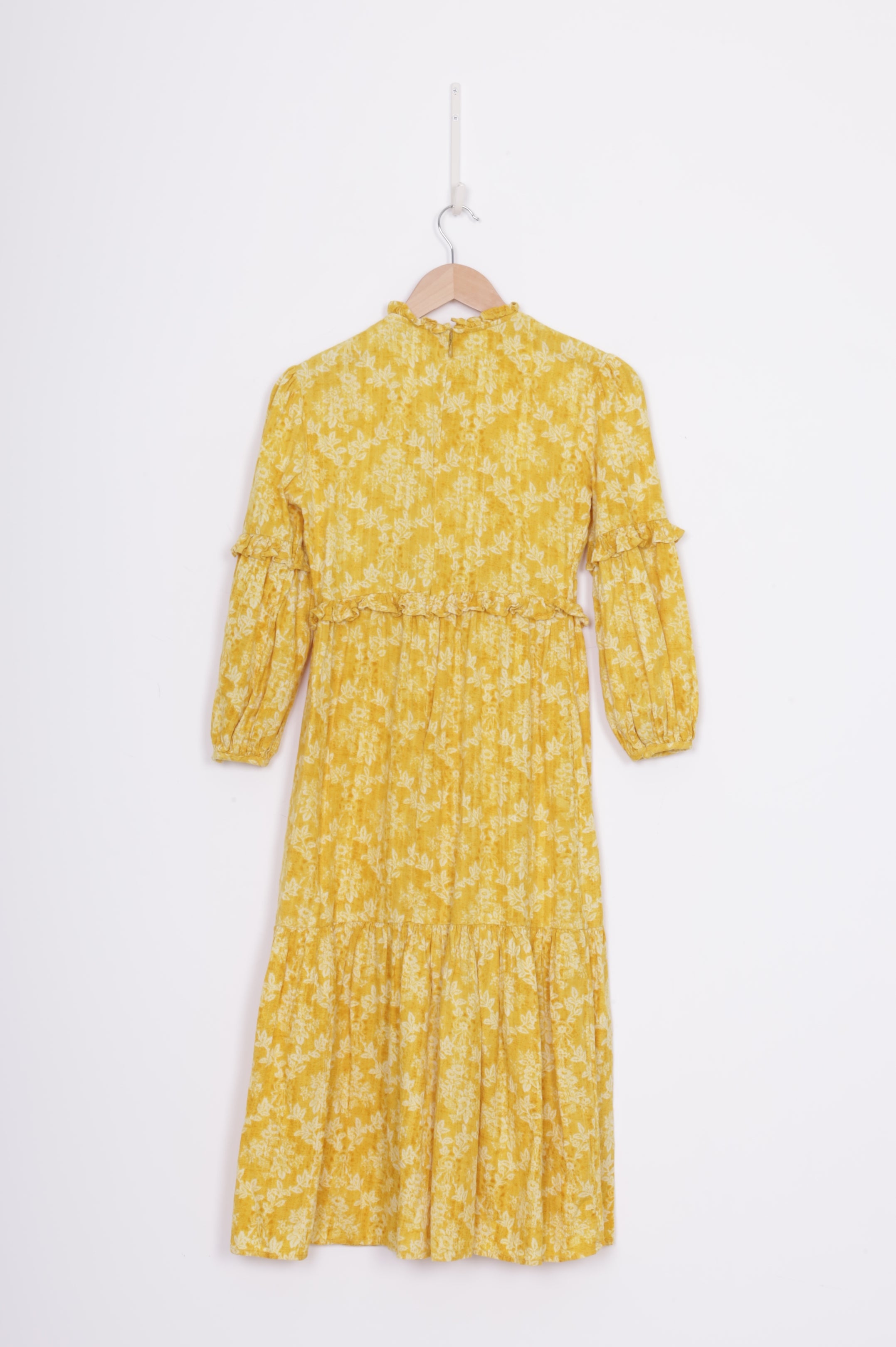 Laura ashley yellow dress hotsell