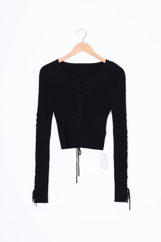 & Other Stories Womens Black Cardigan Size S