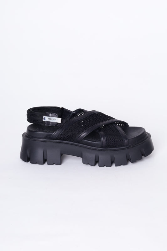 Premiata Womens Black Shoes Size EU 38