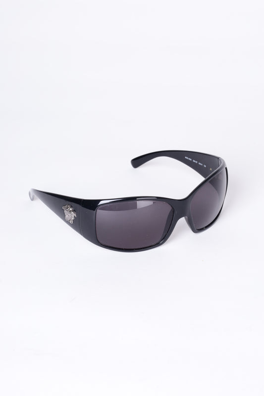Versace Womens Black Sunglasses Size O/S