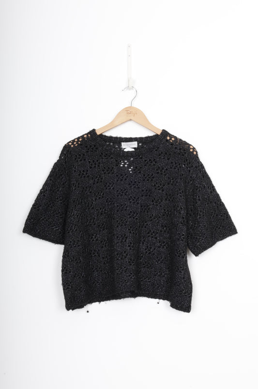 Briarwood Womens Black Top Size S