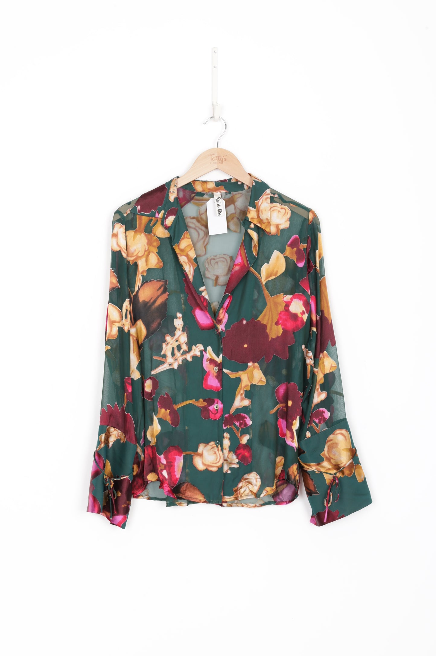 Rat x Boa Womens Green Shirt Size M