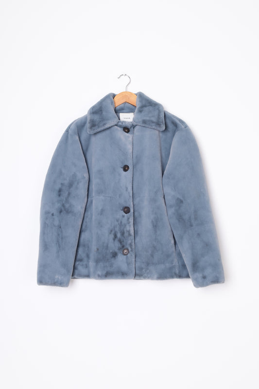 Vince. Womens Blue Jacket Size S