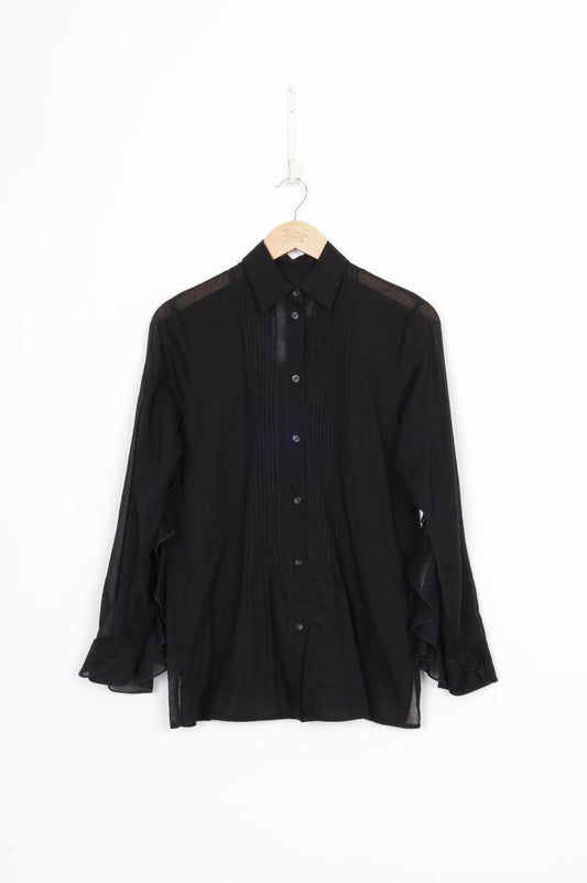 Maison Margiela Womens Black Shirt Size S