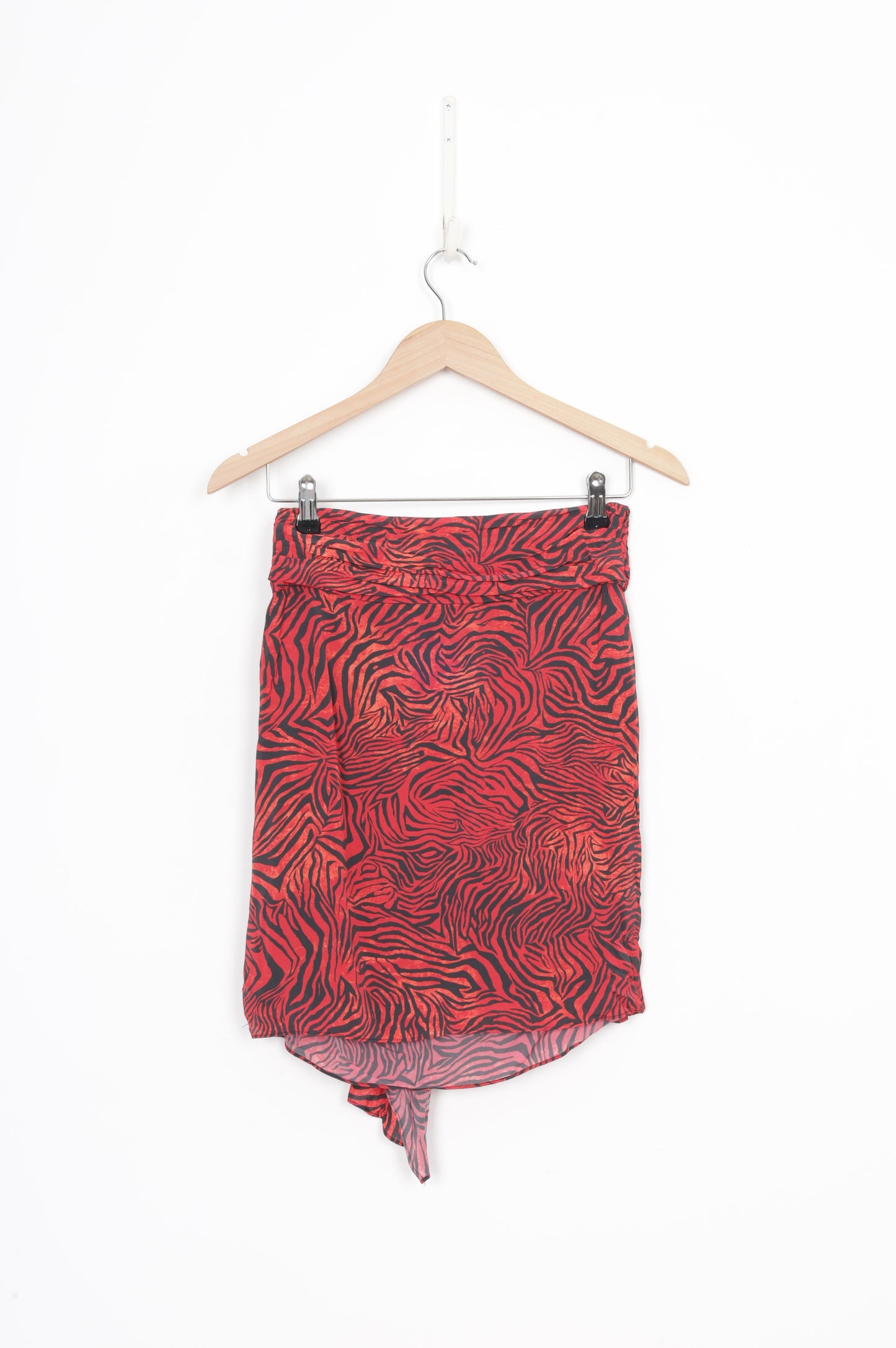 IRO Womens Red Skirt Size 36