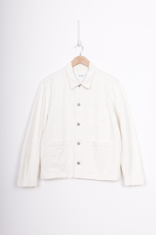 Norse Projects Mens White Jacket Size M