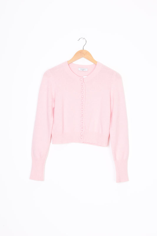 Enlace Womens Pink Cardigan Size 36