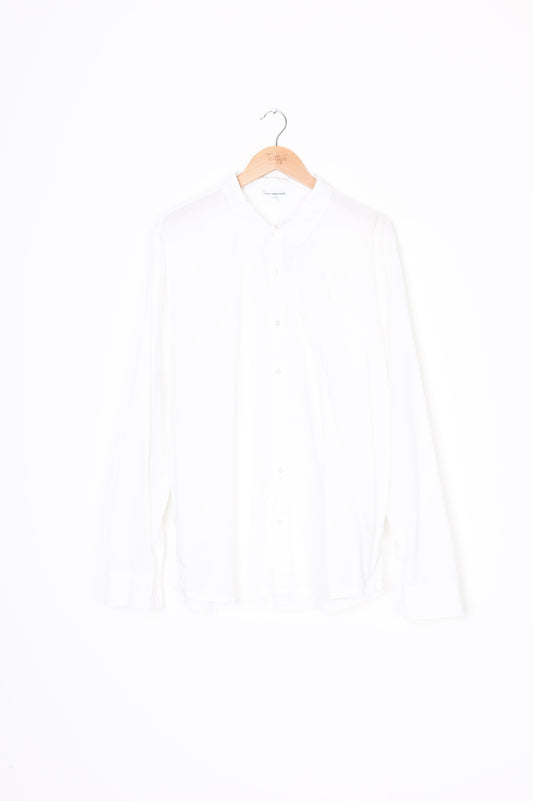 Standard James Perse Mens White Shirt Size 4