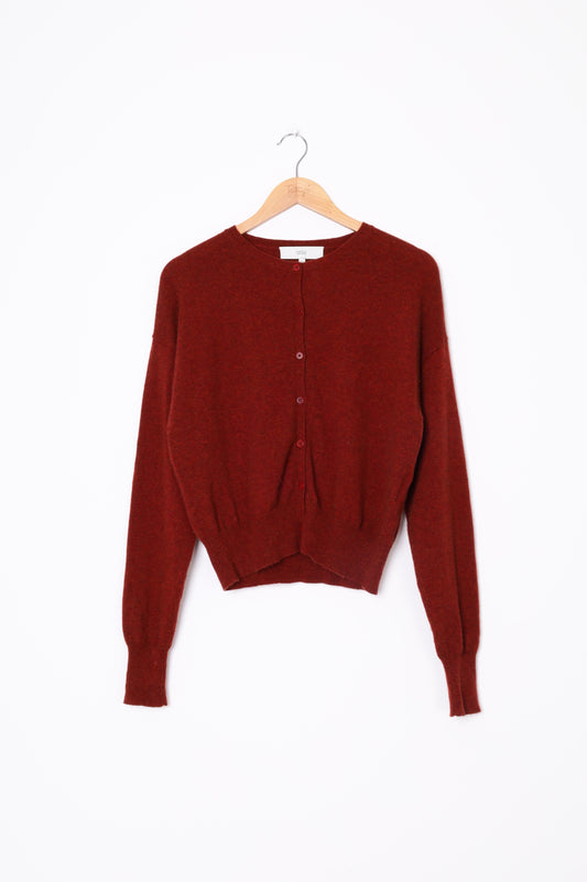 Harris Tapper Womens Red Cardigan Size M