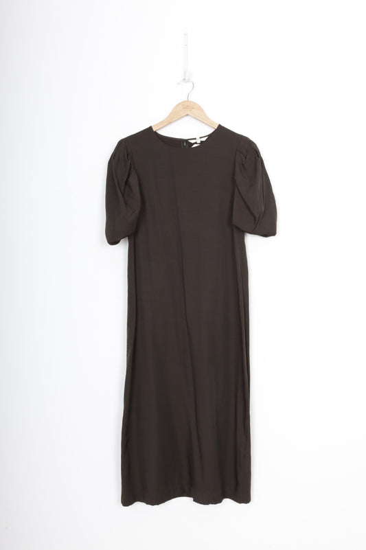 Max Womens Brown Dress Size 8