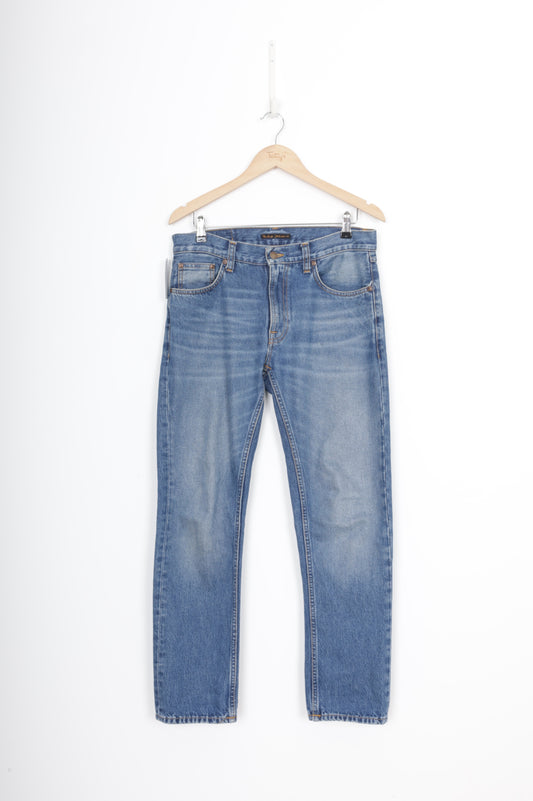Nudie Jeans Mens Blue Jeans Size W 30