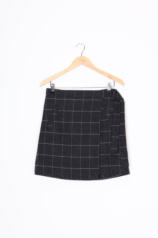 J Crew Womens Grey Mini Skirt Size 0