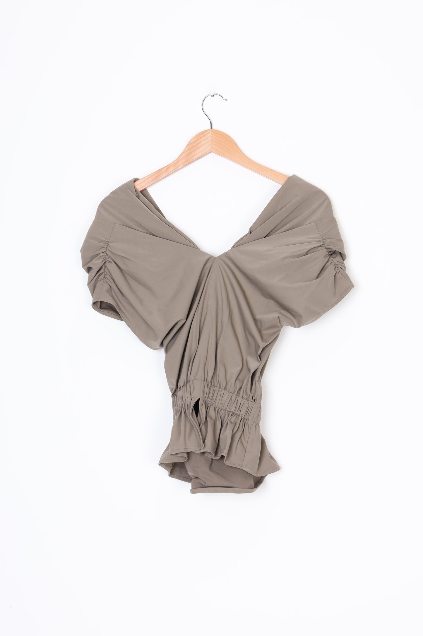 Harris Tapper Womens Khaki Top Size 8