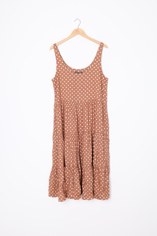 Mister Zimi Womens Brown Dress Size 1