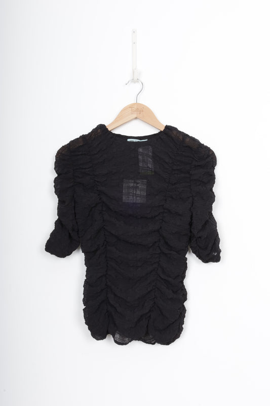 Kate Sylvester Womens Black Top Size 8