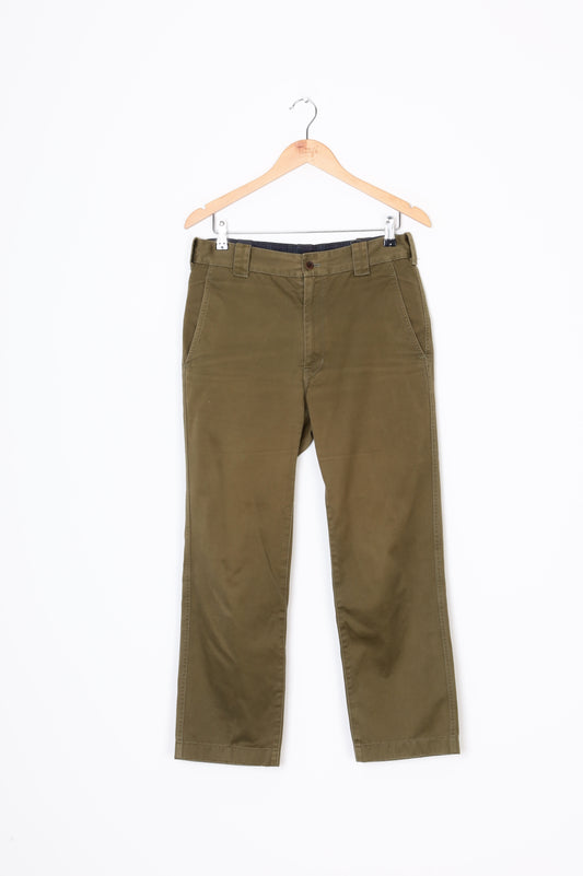 Comme des Garcons Homme Mens Green Pants Size XS