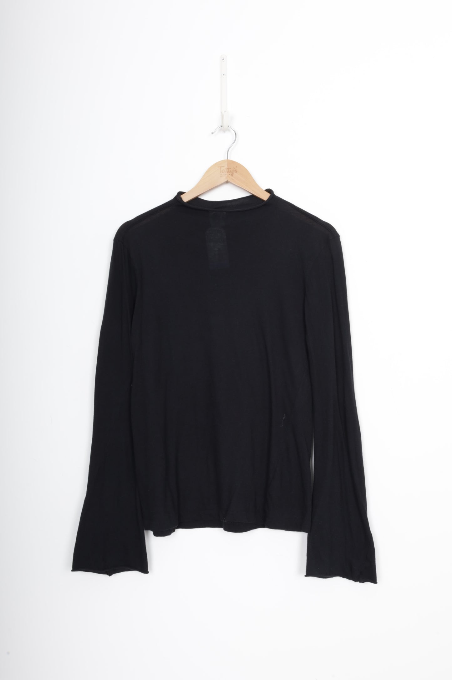Bassike Womens Black Top Size XS