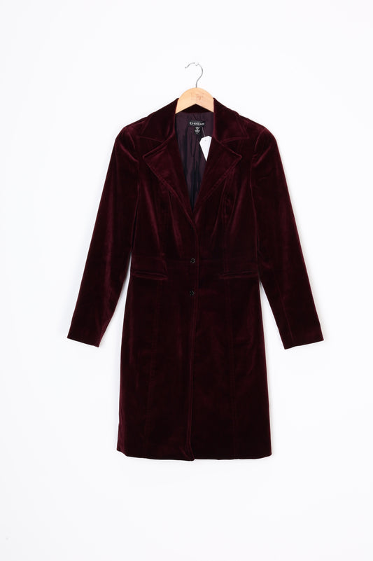 Bebe Womens Red Blazer Size 4