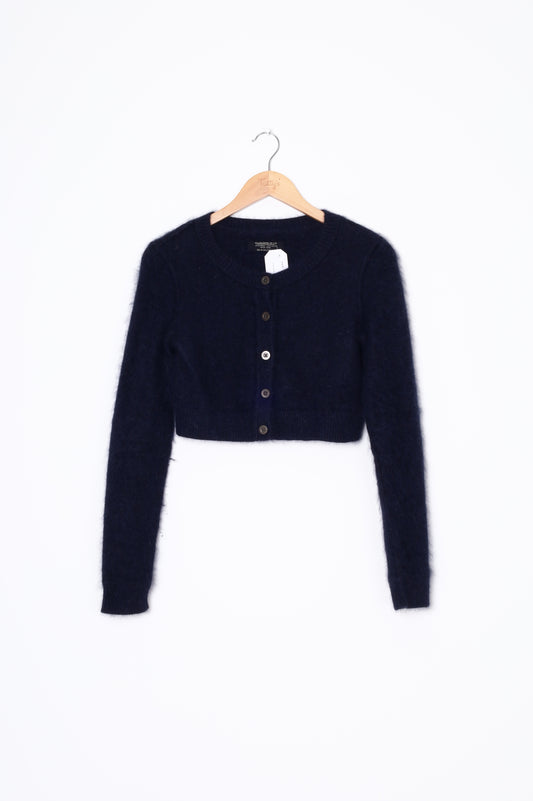AllSaints Womens Blue Cardigan Size 10
