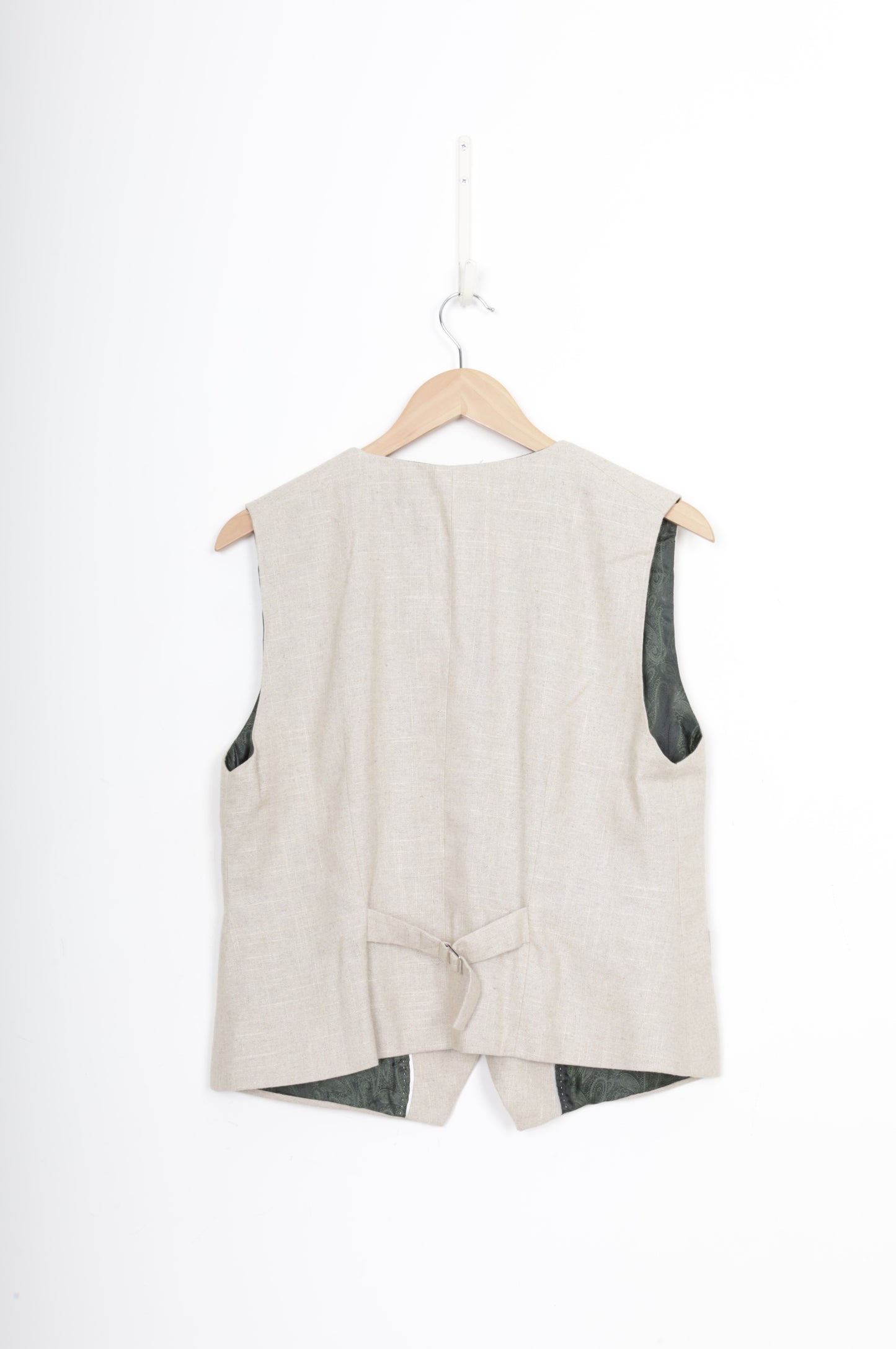 No Label Womens Beige Waistcoat Size M