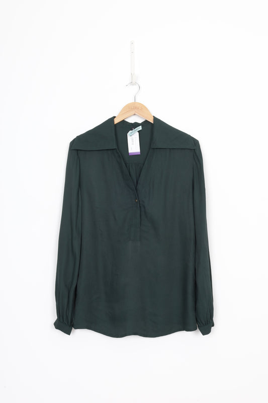 Kate Sylvester Womens Green Blouse Size 10