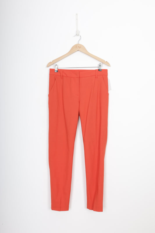 Helen Cherry Womens Orange Pants Size 10