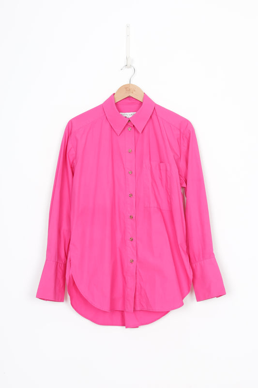 Shona Joy Womens Pink Shirt Size 8