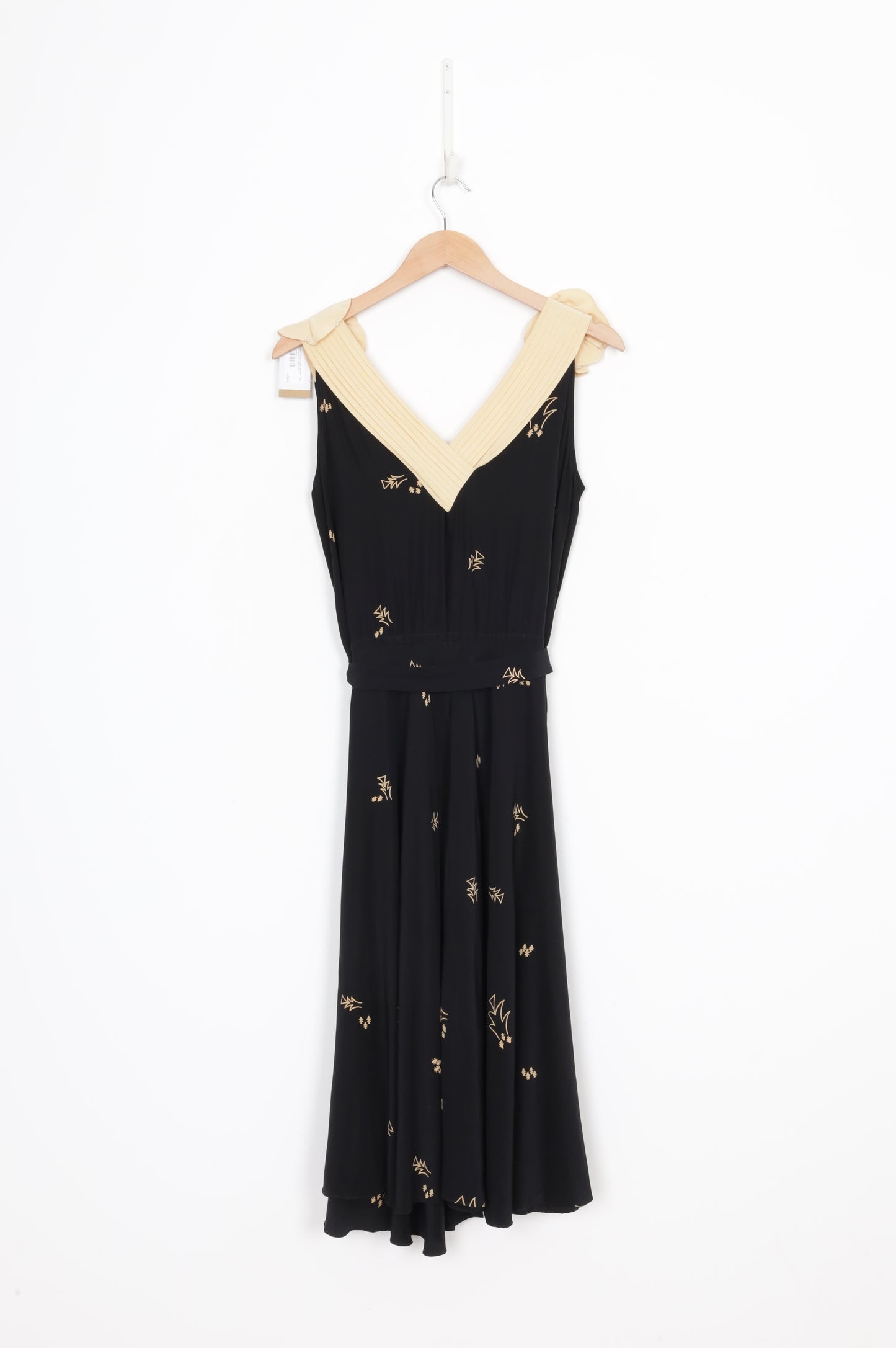 Zandra Rhodes London Womens Black Dress Size 10