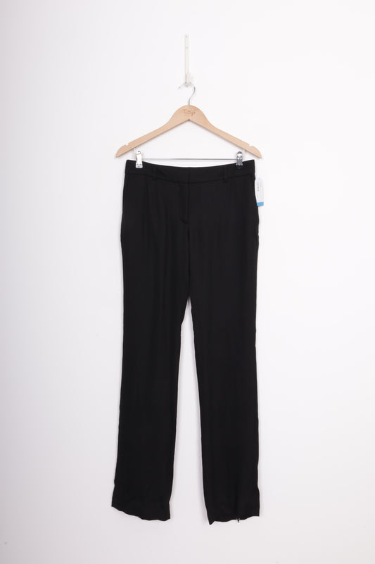 Acne Studios Womens Black Pants Size 38