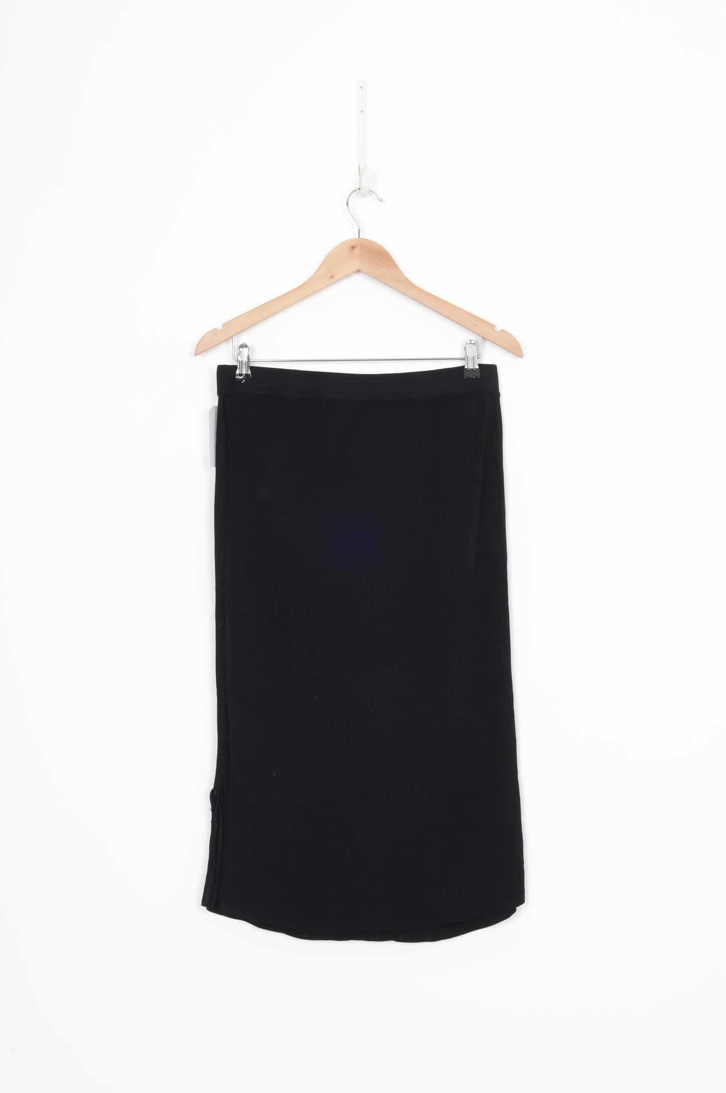 Macjays Noir Womens Black Skirt Size 14