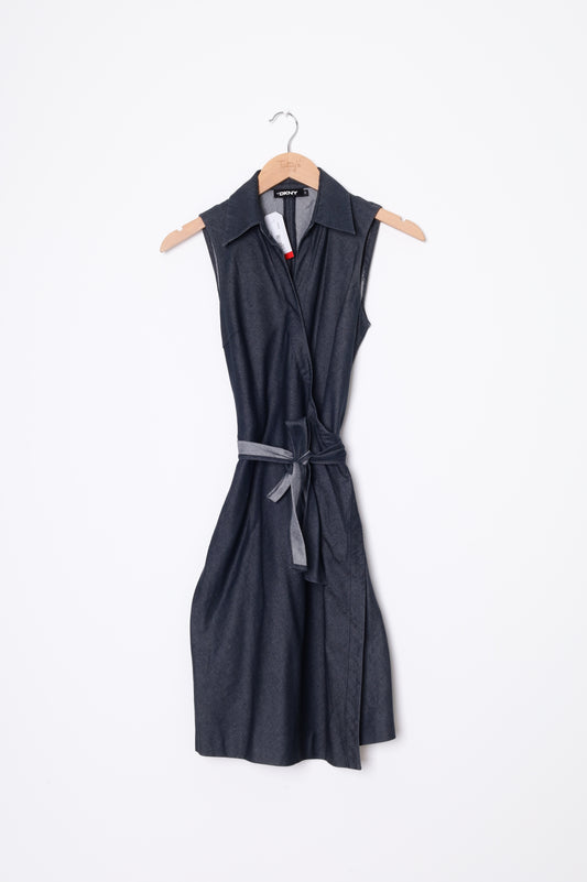 DKNY Womens Grey Dress Size 4