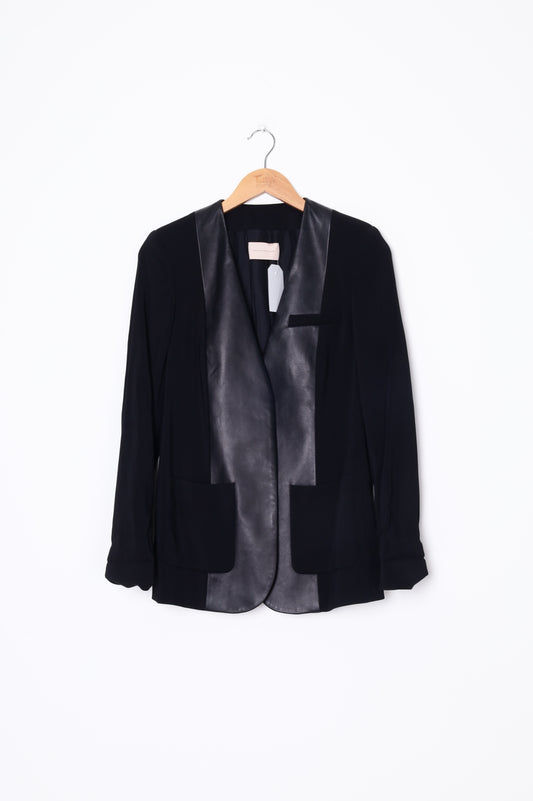 Christopher Kane Womens Black Blazer Size 10