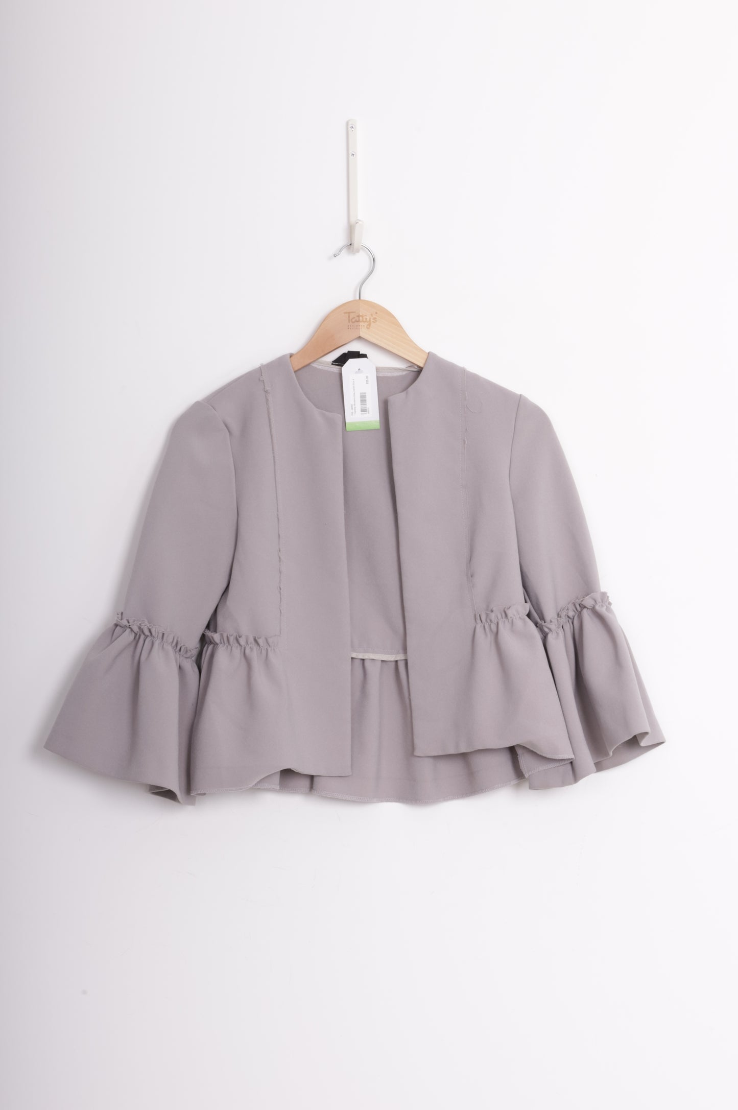 Topshop Womens Grey Jacket Size 4