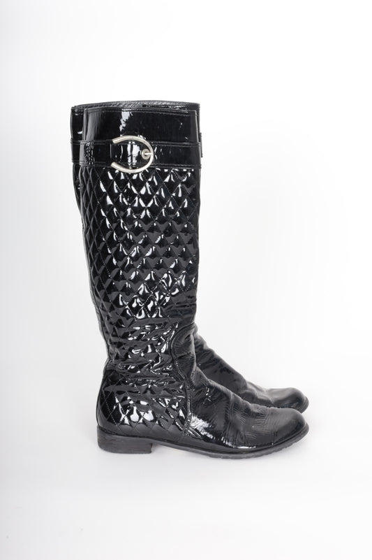 Stewart Weitzman Womens Black Boots  Size 38