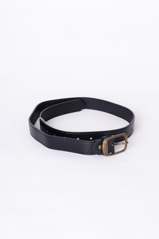 No Label Womens Black Belt Size O/S