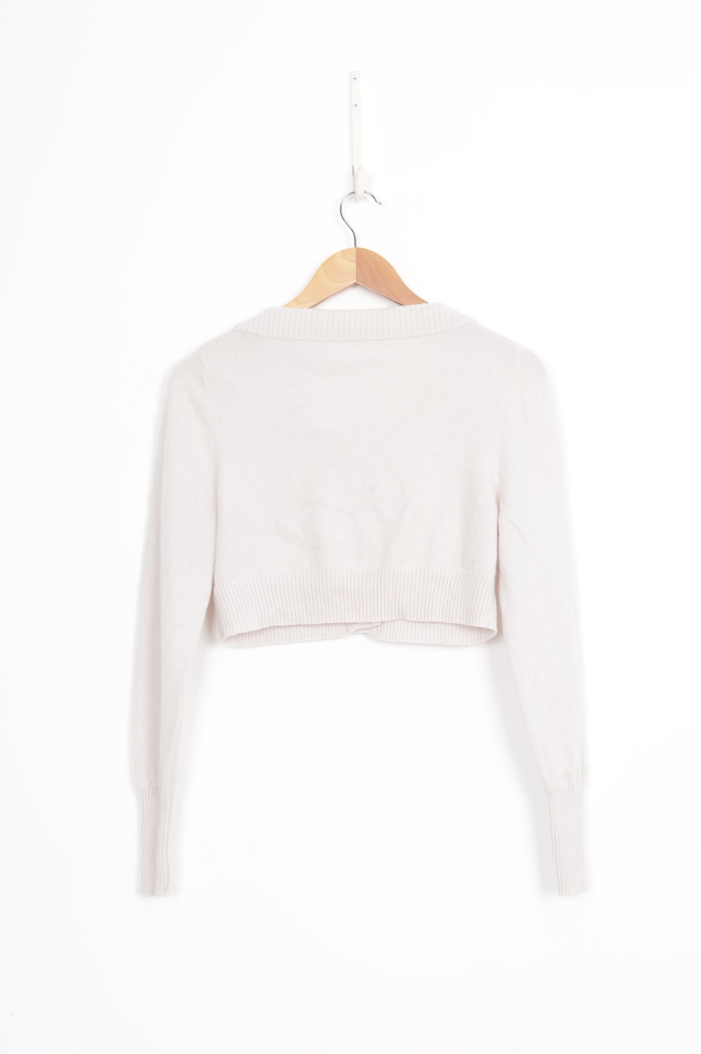 Cos Womens White Cardigan Size S