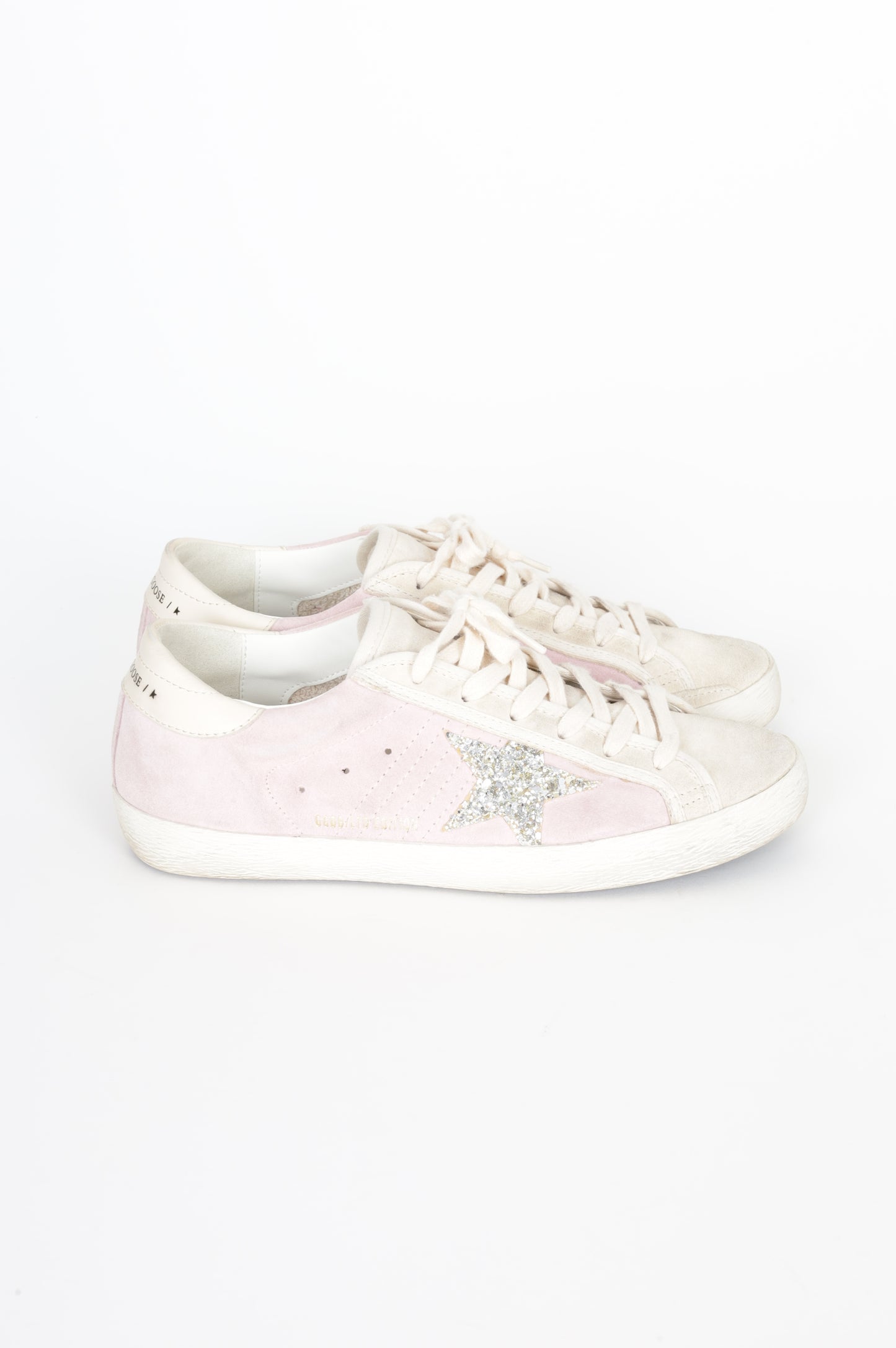 Golden Goose Womens Pink Sneakers Size EU 39