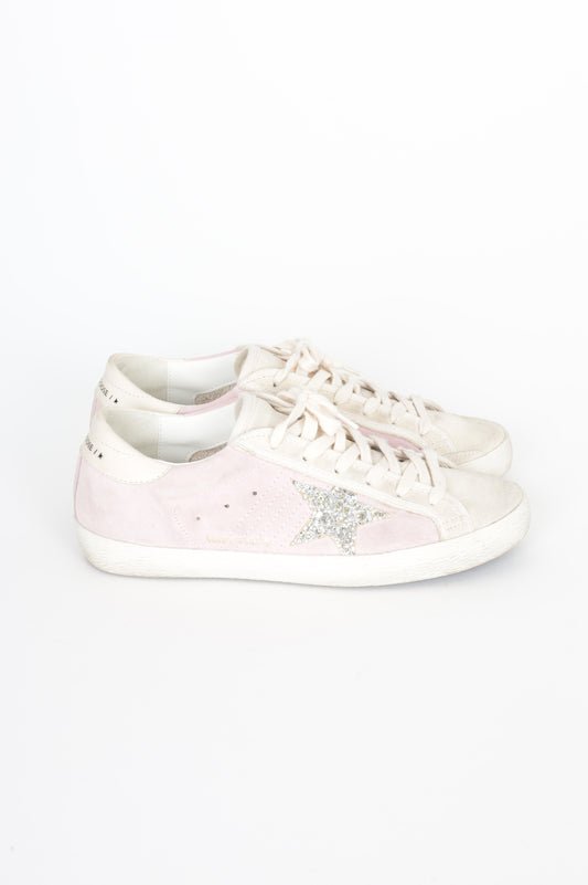 Golden Goose Womens Pink Sneakers Size EU 39