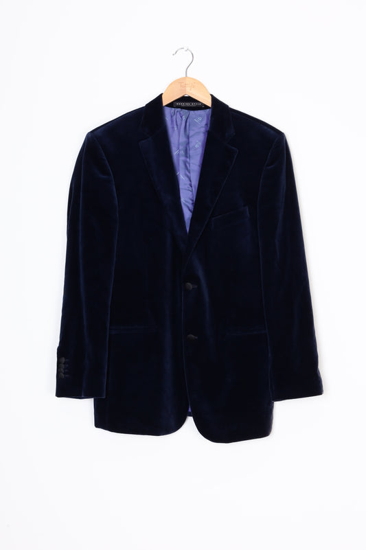 Working Style Mens Blue Blazer Size 100