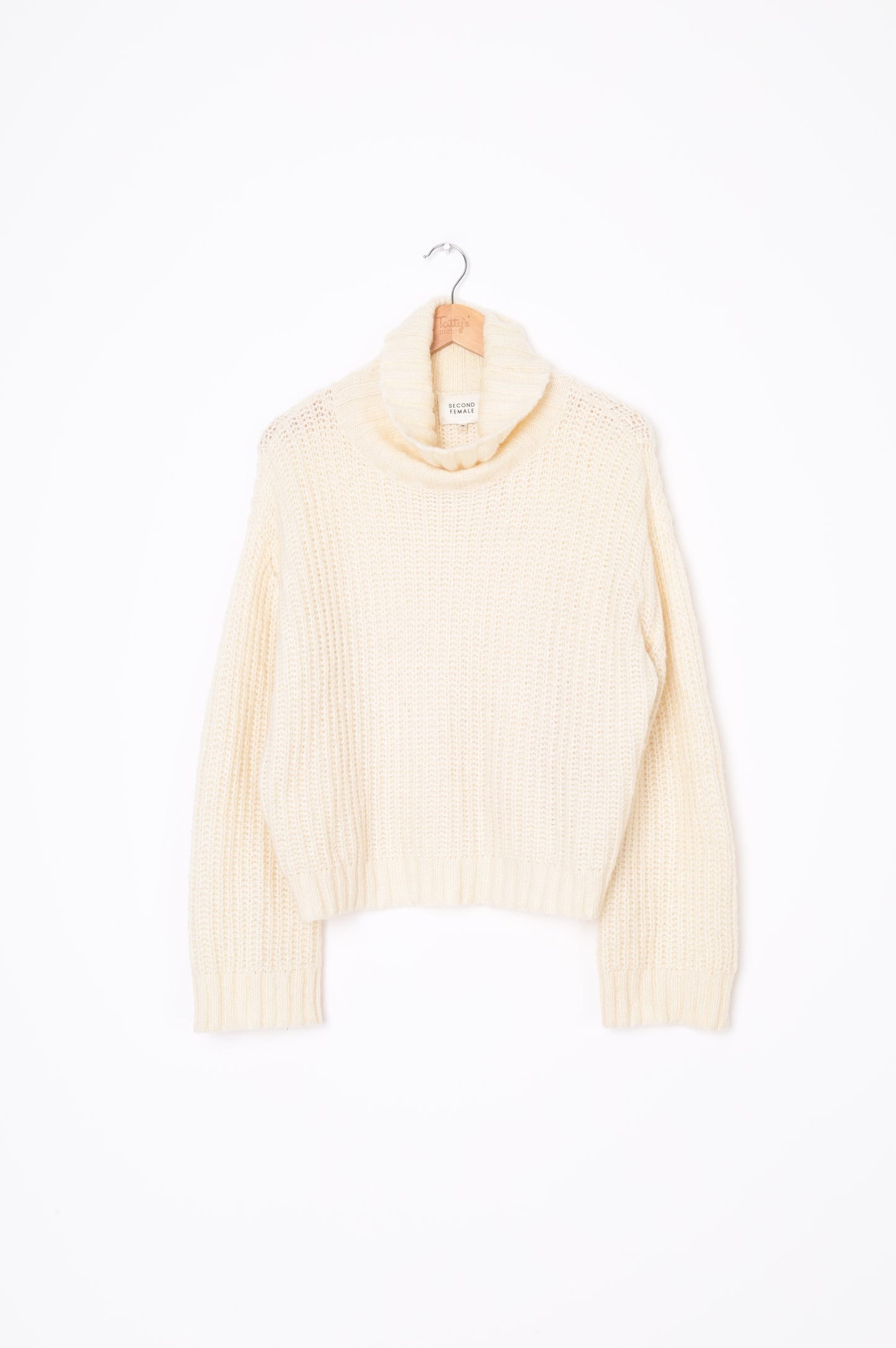 Second Female Womens Cream Jumper Size M