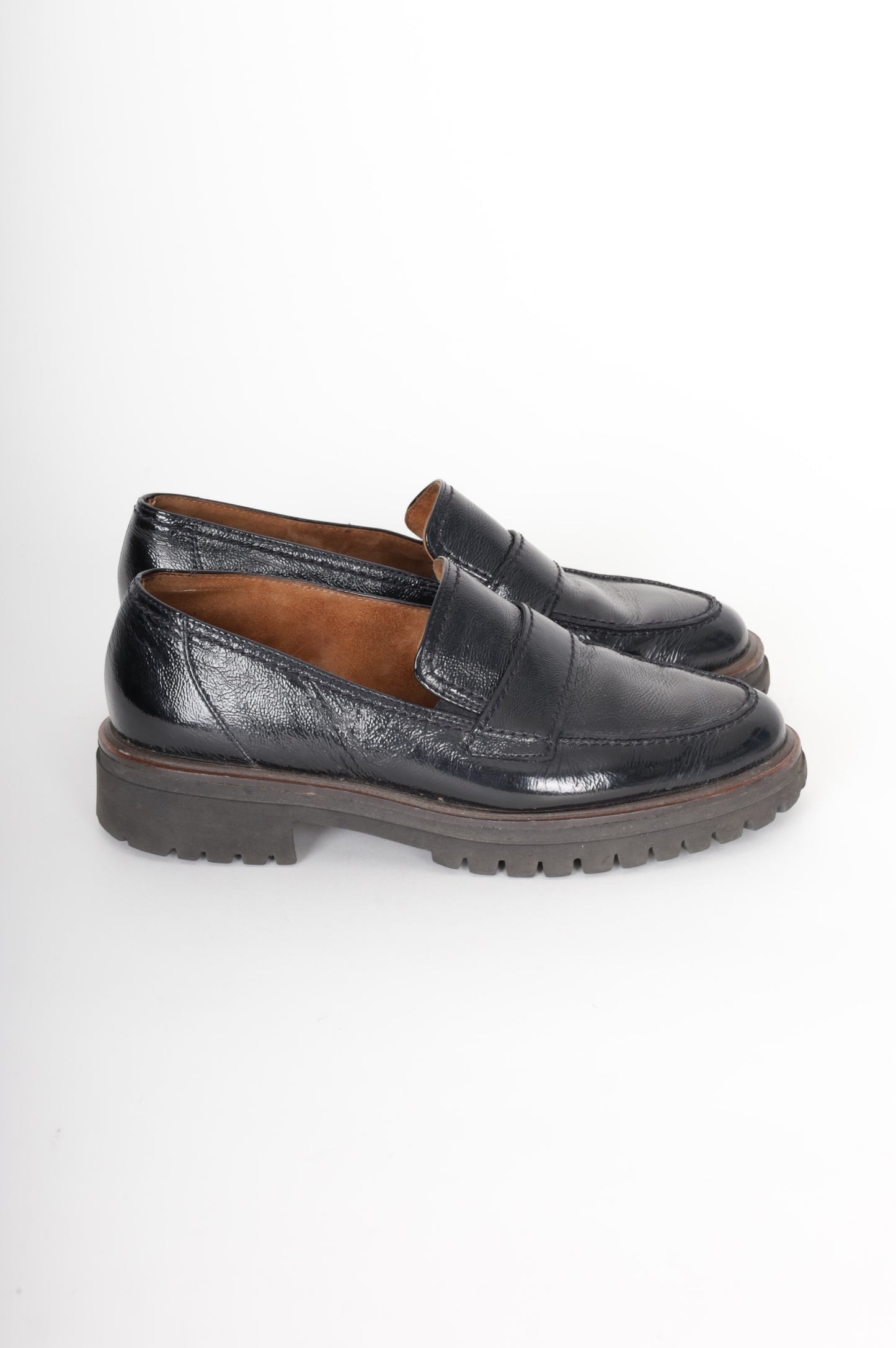 Paul Green Womens Black Shoes Size EU 38