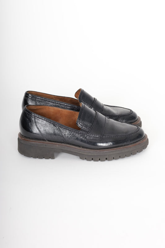 Paul Green Womens Black Shoes Size EU 38