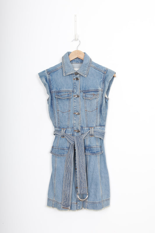 Aje Womens Blue Dress Size UK 6