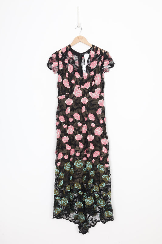 Moss & Spy Womens Black Dress Size 14