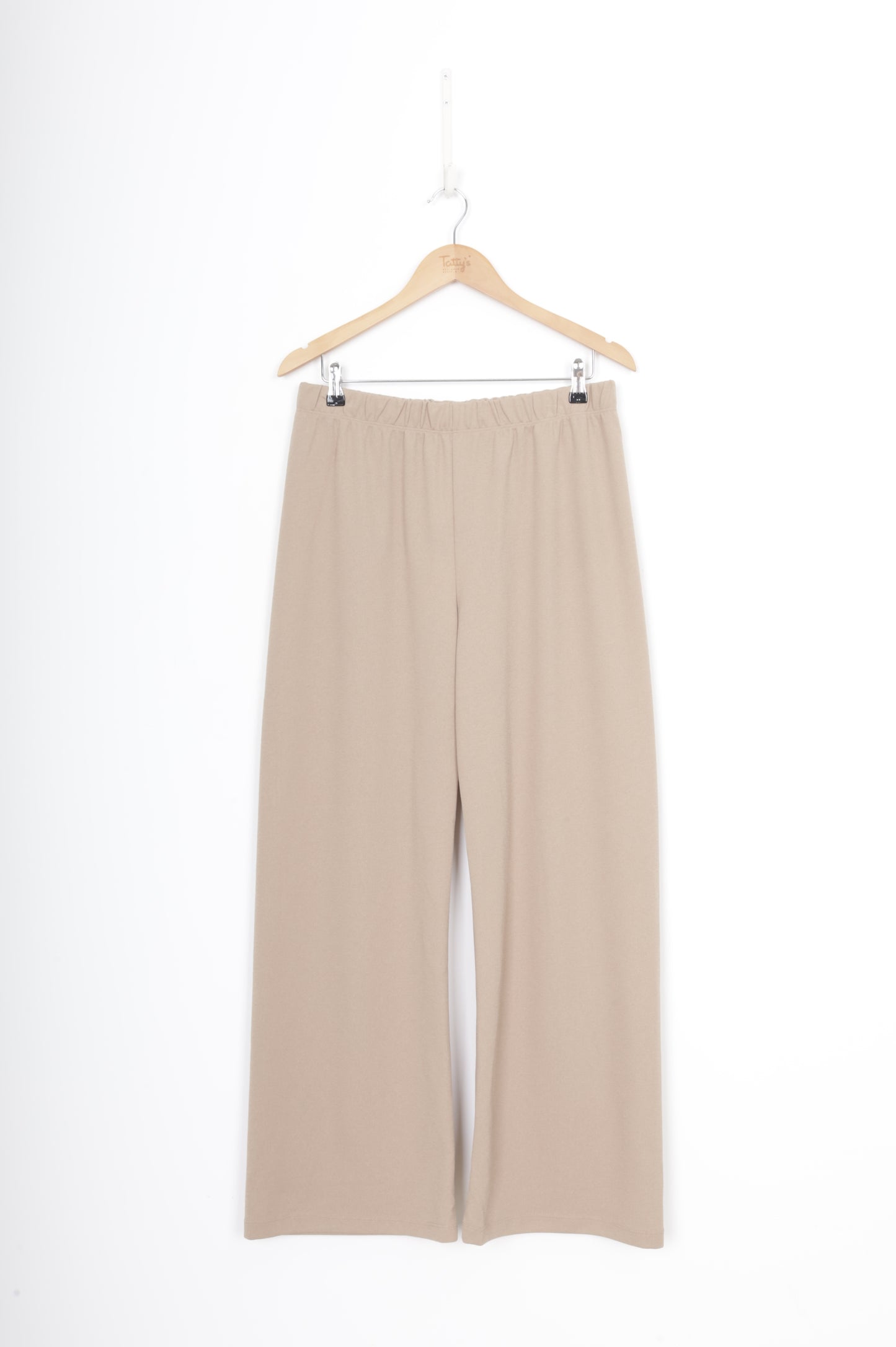 Caitlin Crisp Womens Beige Pants Size UK 12
