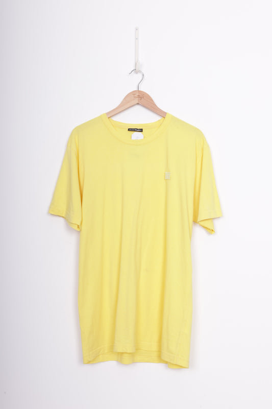 Acne Studios Unisex Yellow T-shirt Size XL