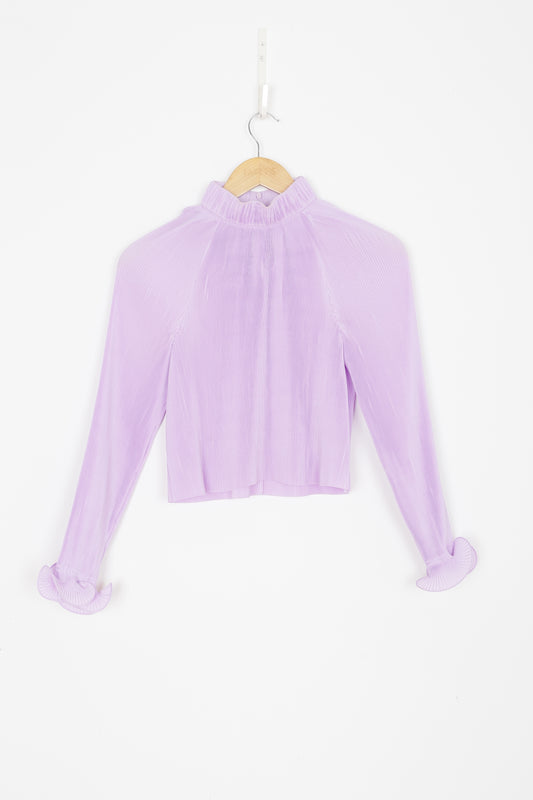 Tibi Womens Purple Top Size XS
