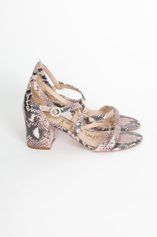 Sam Edelman Womens Pink Heels Size EU 38