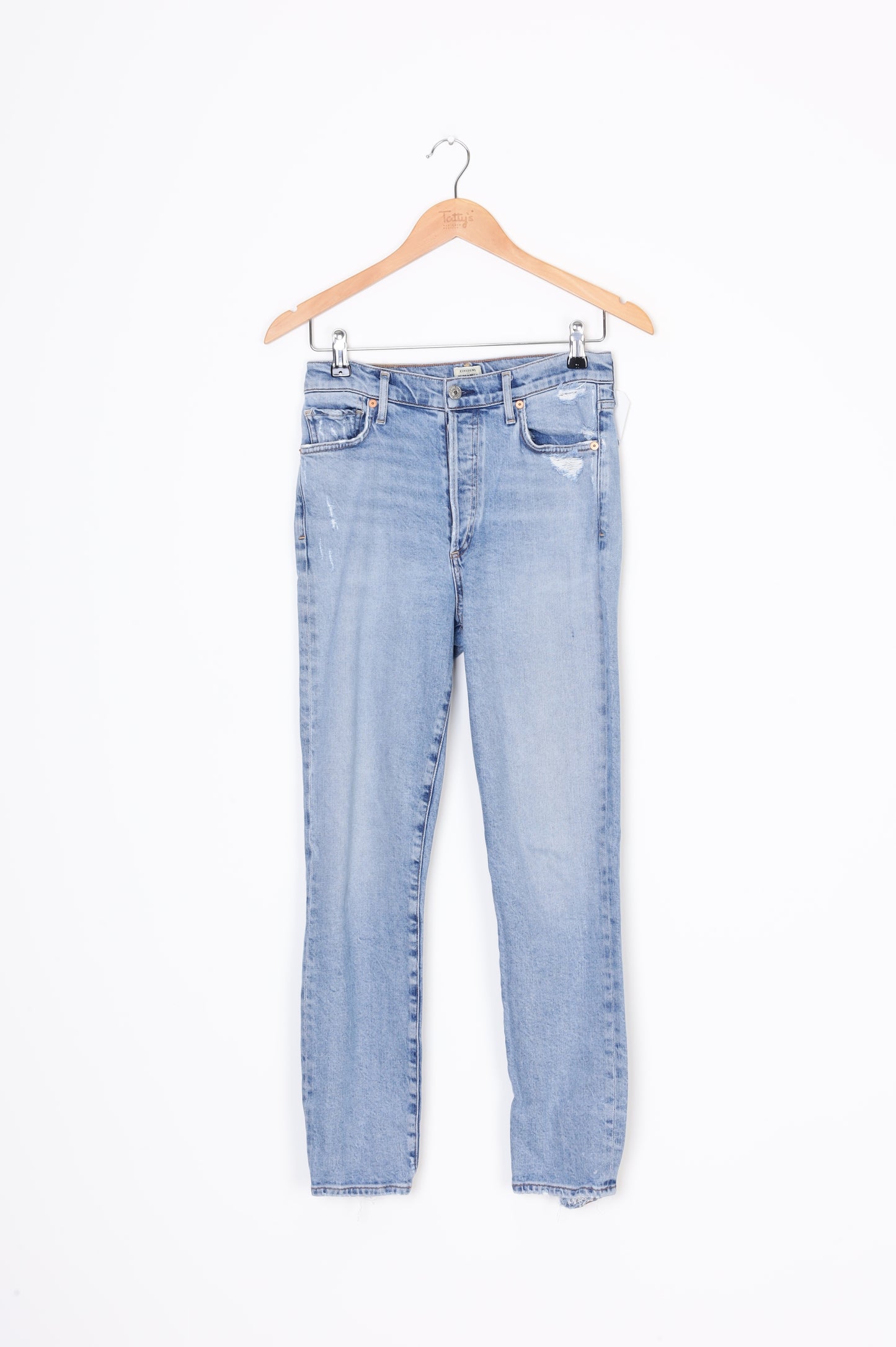 Citizens of Humanity Womens Blue Jeans Size W 25