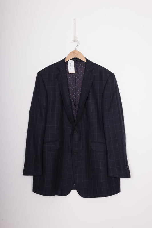 Working Style Mens Blue Blazer Size L